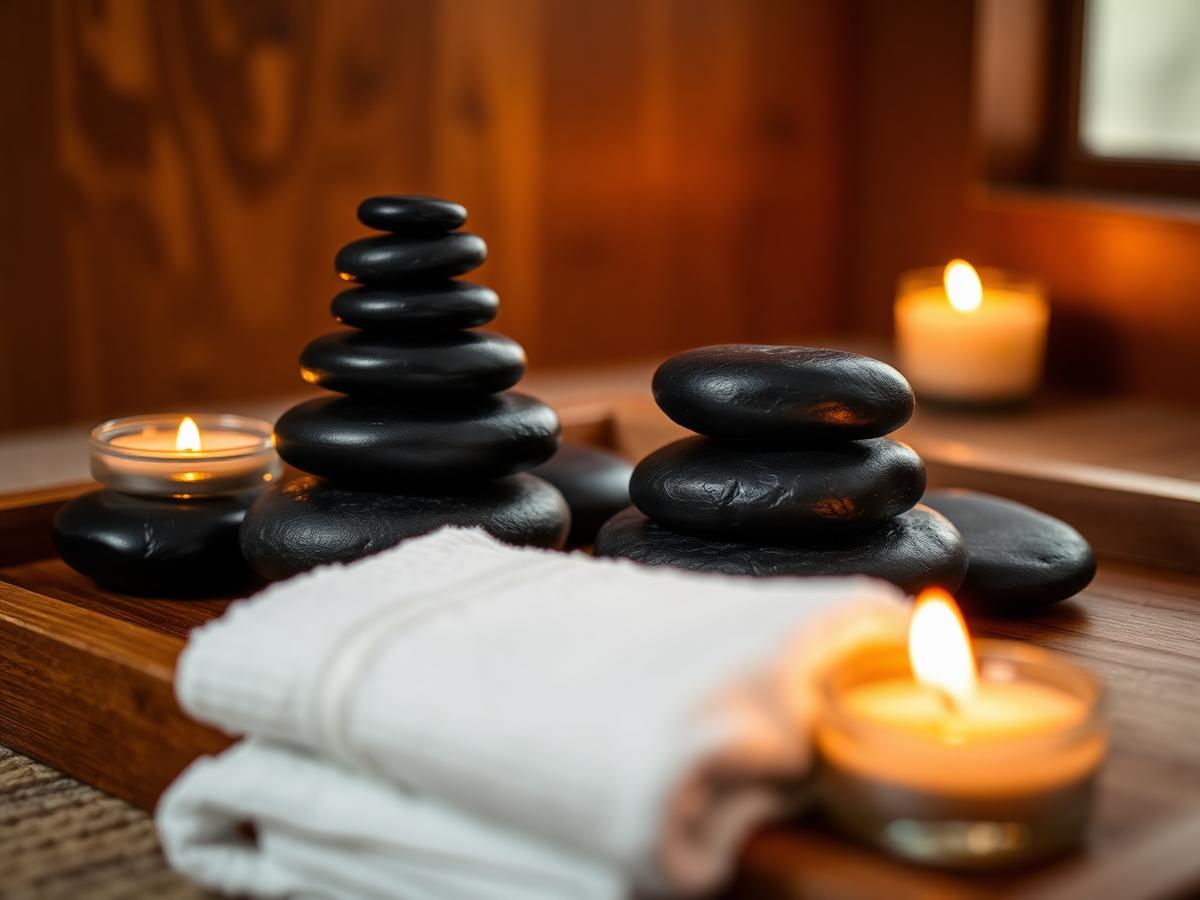 Relaxruimte met loungebed
